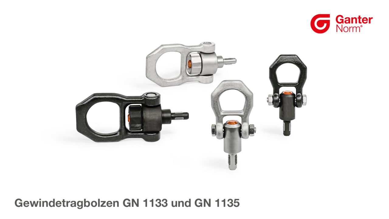 Gewindetragbolzen GN 1133 und GN 1135