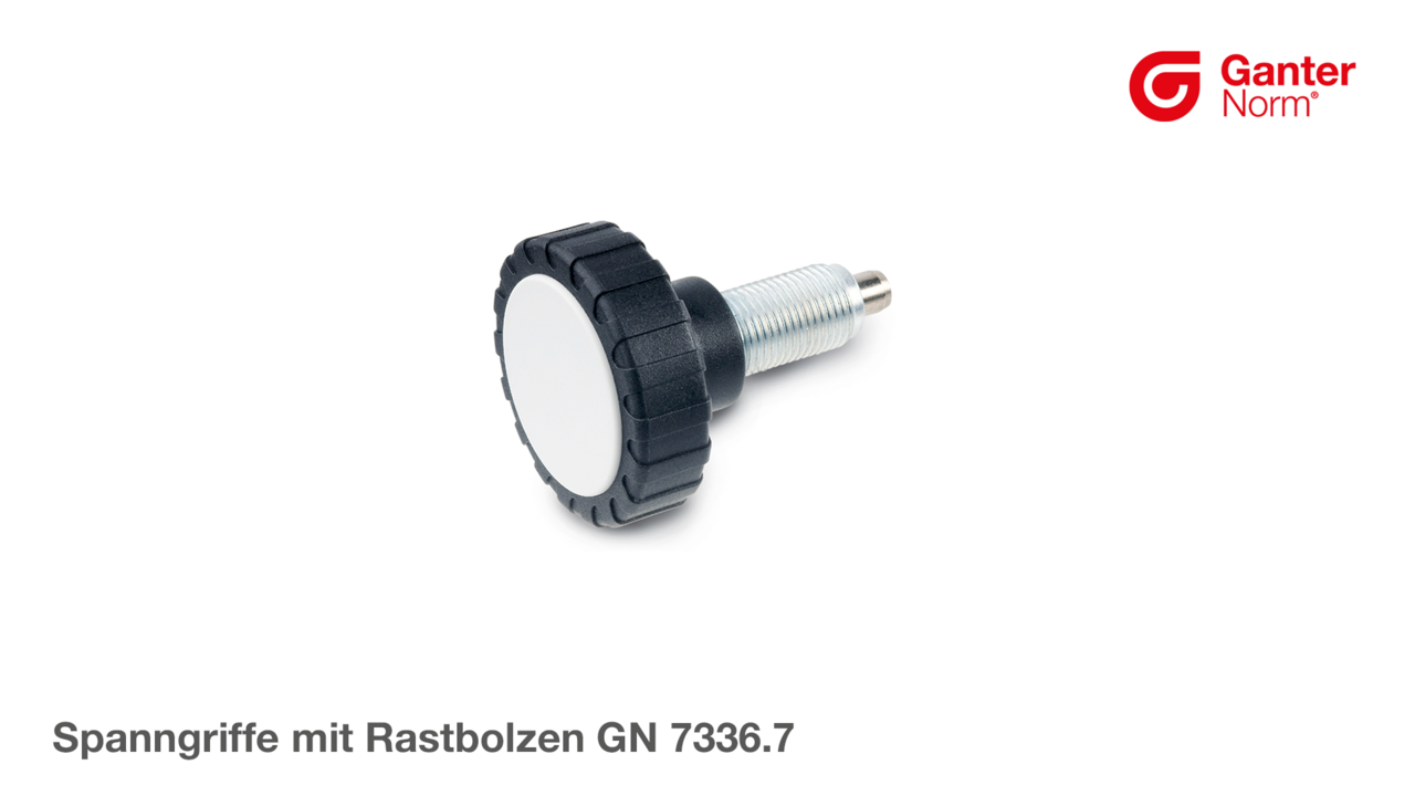 Spanngriffe mit Rastbolzen GN 7336.7