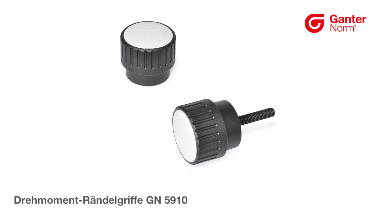 Drehmoment-Rändelgriffe GN 5910