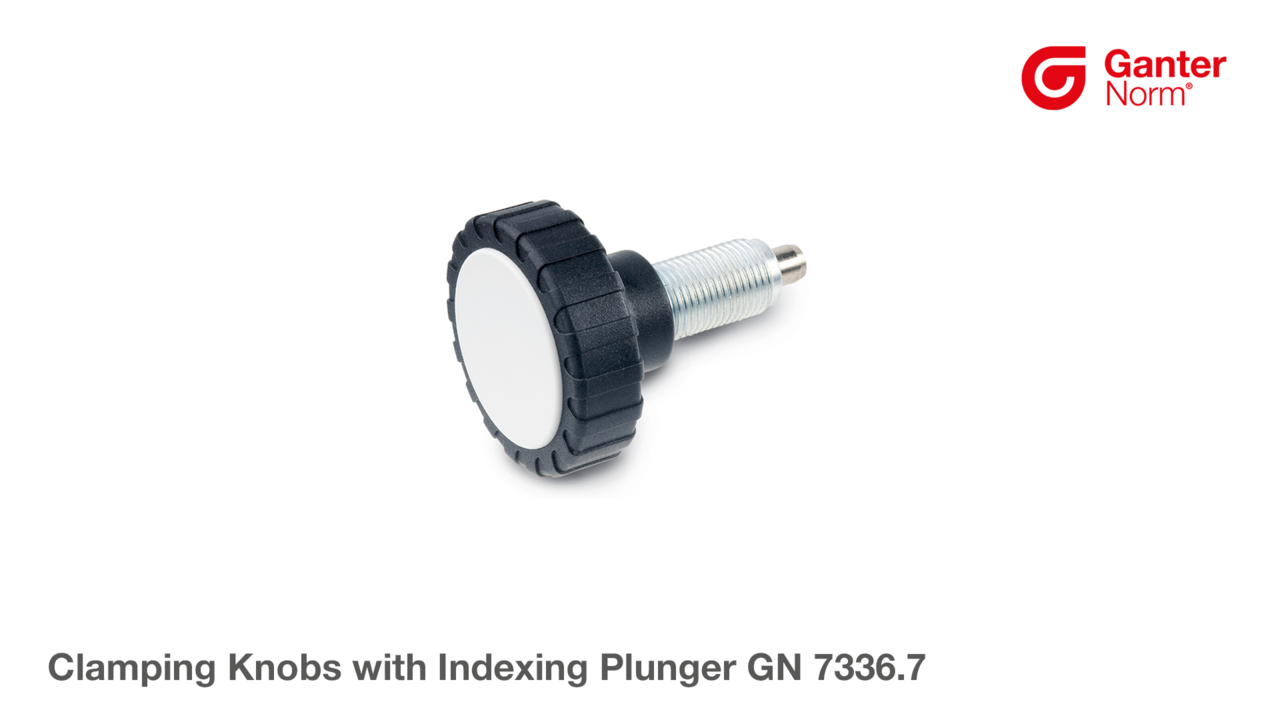 Puristusnupit indeksitapilla GN 7336.7