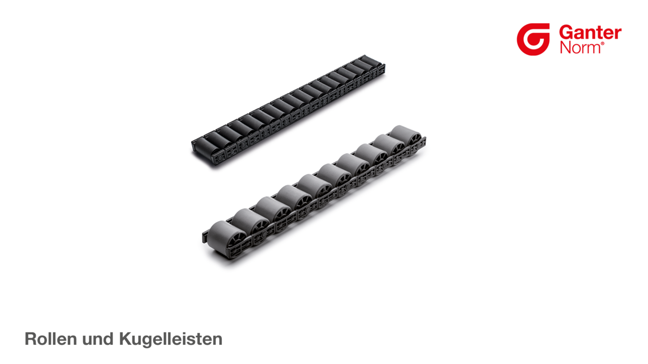 Rollen- und Kugelleisten