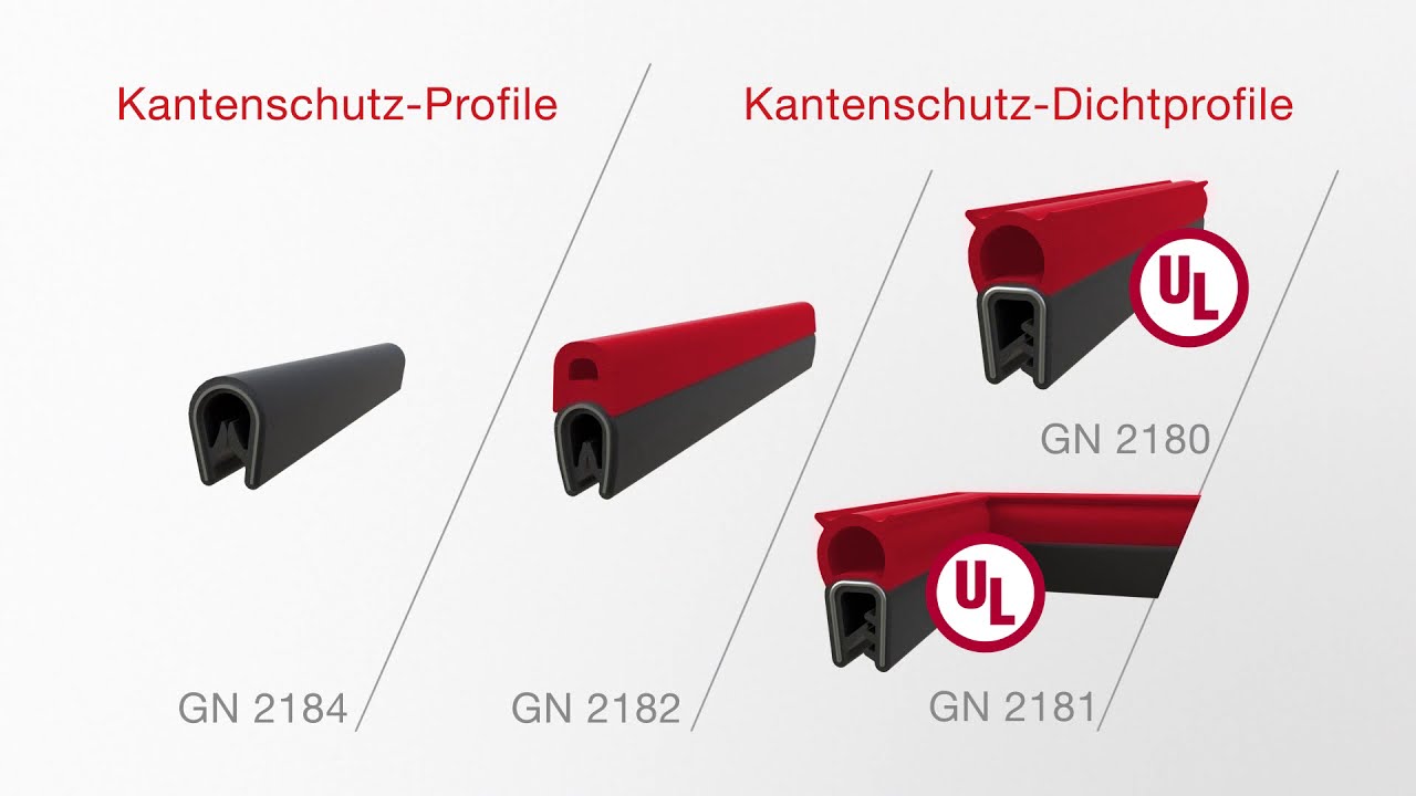 Joints de protection à clipser